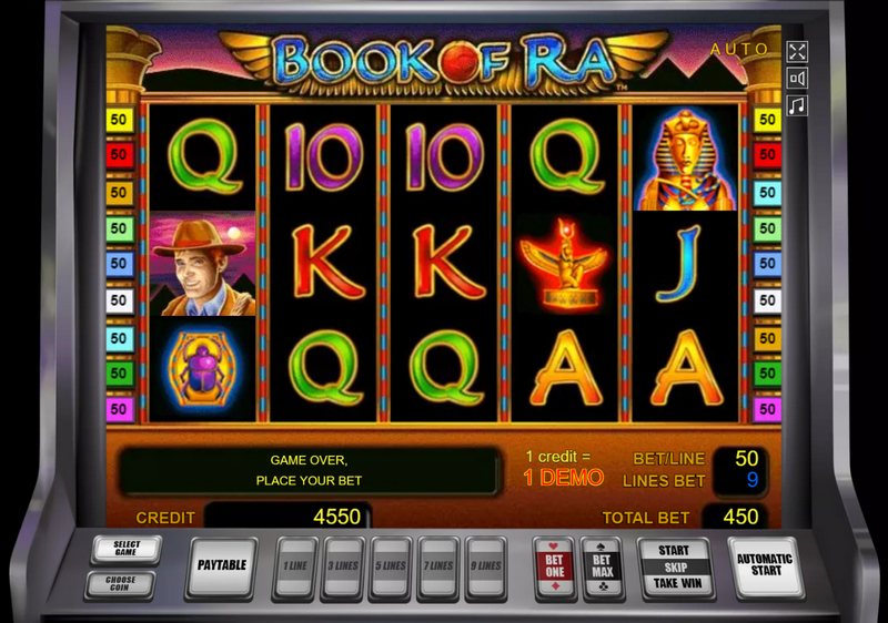 Rezension des Online-Slots „Book of Ra“ Rezension des Online-Slots „Book of Ra“